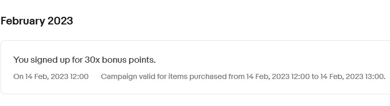 leighjackson's tweet photo. @eBay_UK My account shows the offer is added but still only standard points show on all products and at checkout @eBay_UK https://t.co/v6n4s6nQb8