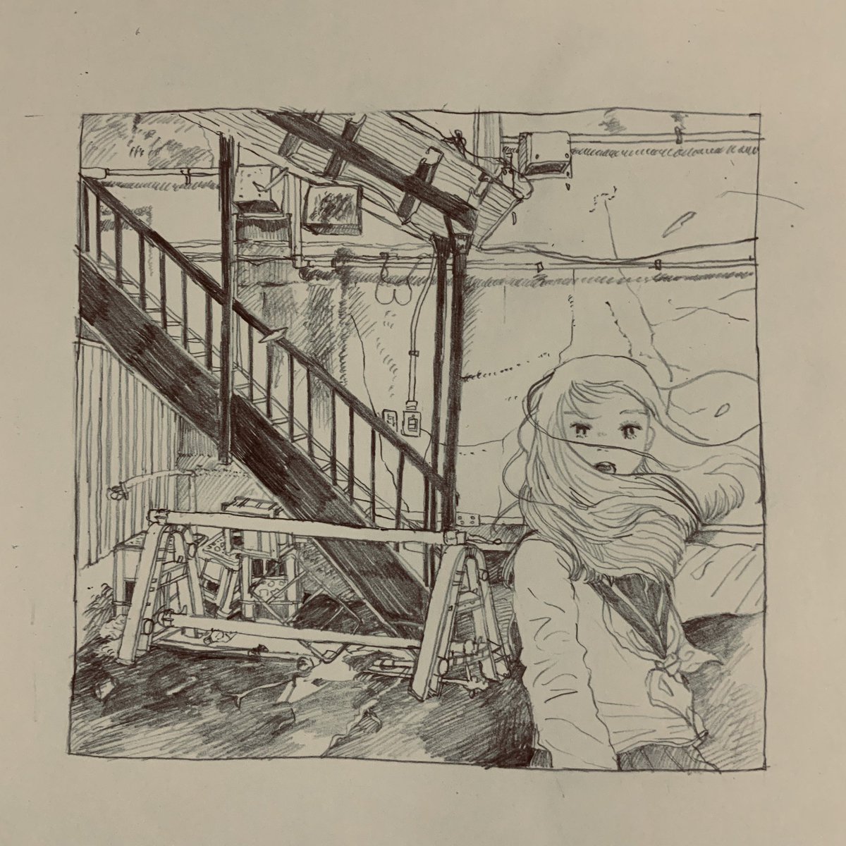 線画のみ 