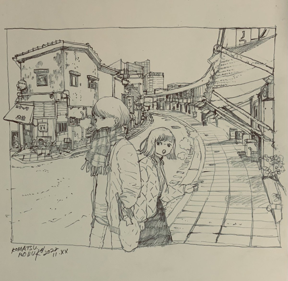線画のみ 