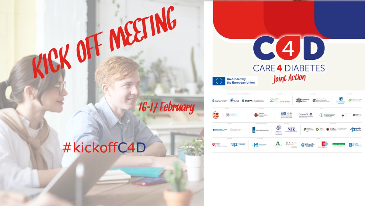 FICYT (@ficyt) on Twitter photo ¡Comienza una nueva aventura! Apenas dos días para el inicio del Kick-Off Meeting del proyecto CARE4DIABETES Joint Action. Gracias <a href="/GobAsturias/">Principado de Asturias</a> por la colaboración en la organización del evento y cesión de salas. #kickoffC4D c4djointaction.eu ¡Comienza una nueva aventura! Apenas dos días para el inicio del Kick-Off Meeting del proyecto CARE4DIABETES Joint Action. Gracias <a href="/GobAsturias/">Principado de Asturias</a> por la colaboración en la organización del evento y cesión de salas. #kickoffC4D c4djointaction.eu