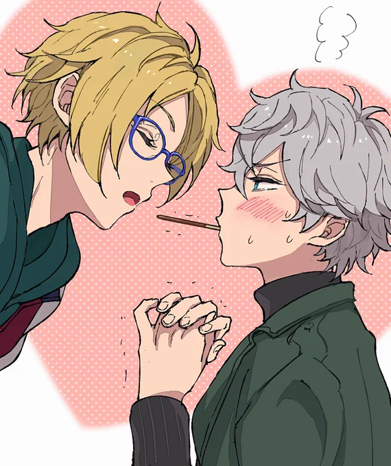 バレンタインっぽい絵です(???) 