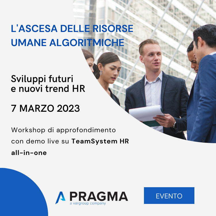 PragmaProgetti's tweet photo. 👉 I nuovi trend che caratterizzano il mondo dell'HR: algoritmi e intelligenza artificiale https://t.co/YsF5eFGWvK https://t.co/Wh813qBVG3