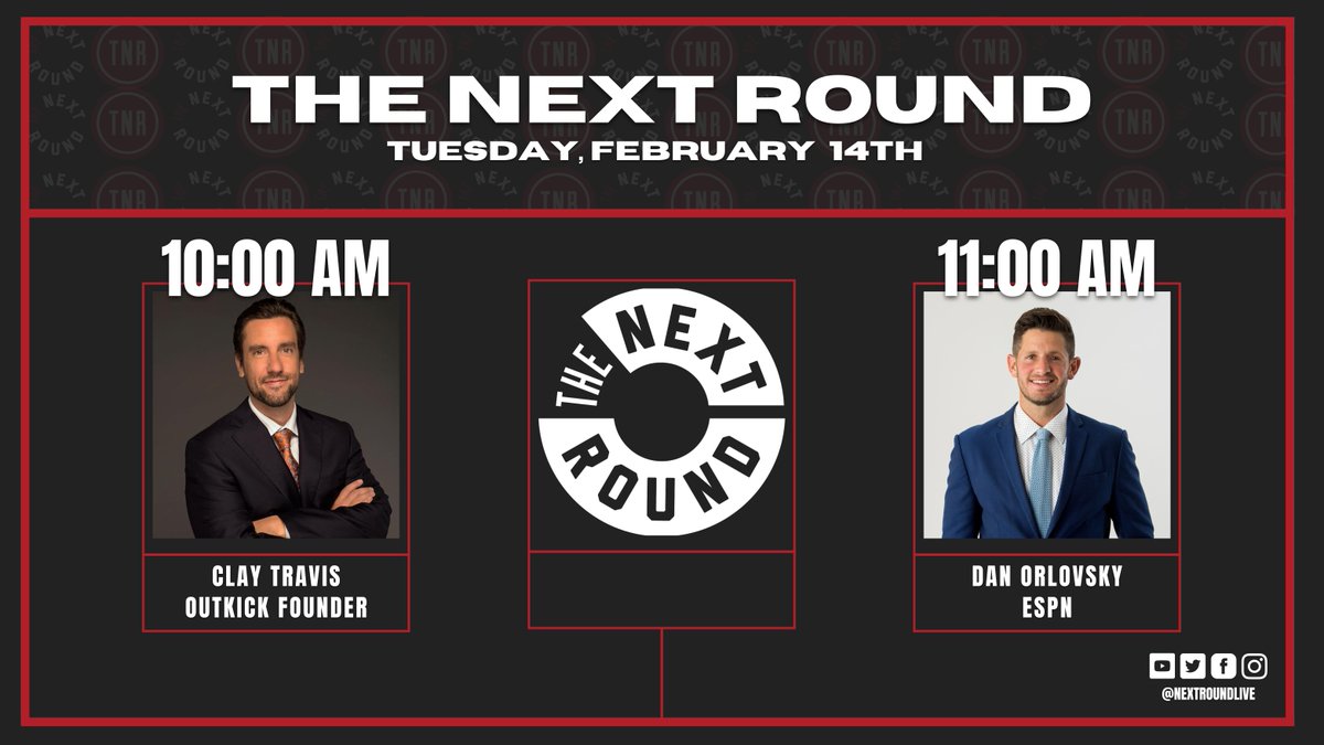 The Next Round on Twitter: