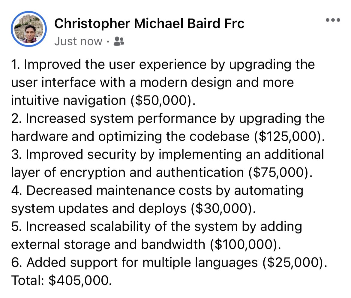 ChristMichLMHC's tweet image. We&apos;ve made great improvements to our system, making it more user friendly and secure. Our hardware is optimized for better performance and the system is now able to scale up and down depending on need. Support for multiple languages has been added too! #systemupgrades