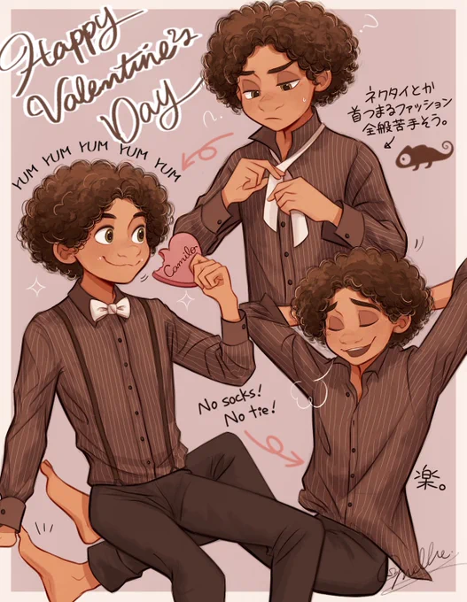 Happy Valentine's Day!🍫🤎
チョコレートの日おめでとう!
#encanto #camilomadrigal 