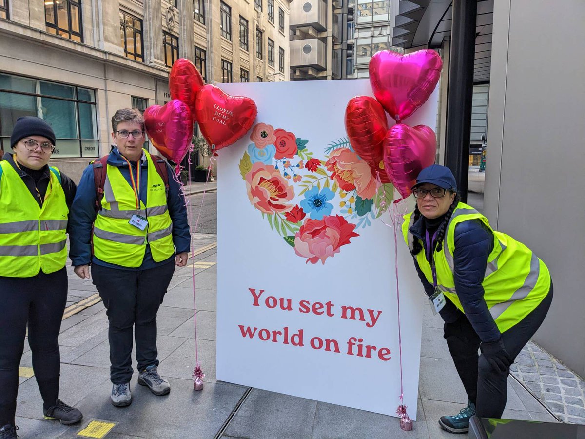 CoalActionUK's tweet photo. 'You Set My World On Fire' - 1000s of :broken_heart: #ValentinesDay messages delivered to @Probitas1492 demanding they stop insuring Adani's deadly coal mine. Contact them today - https://t.co/cImsY7ifpk #StopAdani https://t.co/OurCbPgDFG