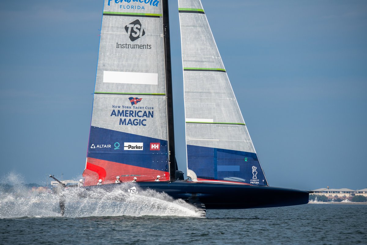 AmerMagicTeam's tweet photo. New York Yacht Club American Magic is pleased to announce that @Altair_Inc has been named the team's official computational science and artificial intelligence (AI) partner.
https://t.co/funMctWVxP https://t.co/OzfA6x3ZAr