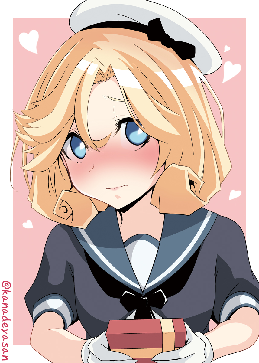 ジャーヴィス(艦隊これくしょん) 「過去絵なバレンタインと英国艦たちその1 」|KANADEのイラスト