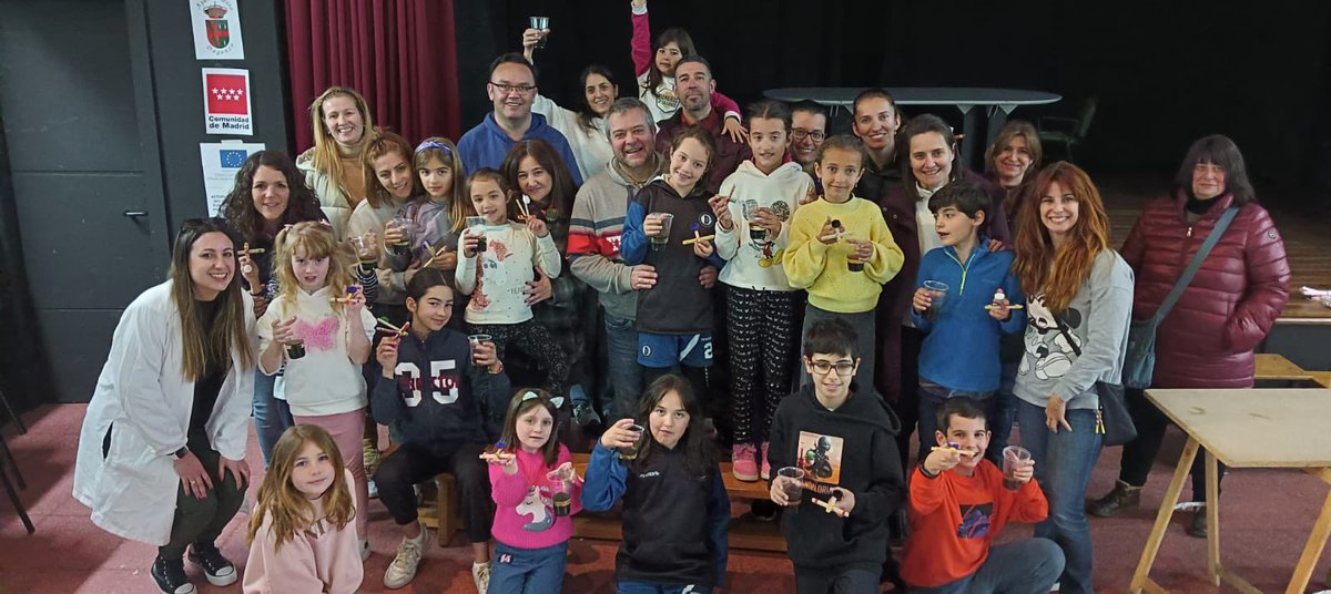🦋El Ayuntamiento de Daganzo, a través de la Concejalía de Mujer e Igualdad, ha organizado una tarde de ciencia para las familias en la Casa de la Cultura.
👉🏼Acceso a noticia completa: ayto-daganzo.org/noticias/talle…

#daganzodearriba #talleresenfamilia #infancia #daganzo #aytodedaganzo