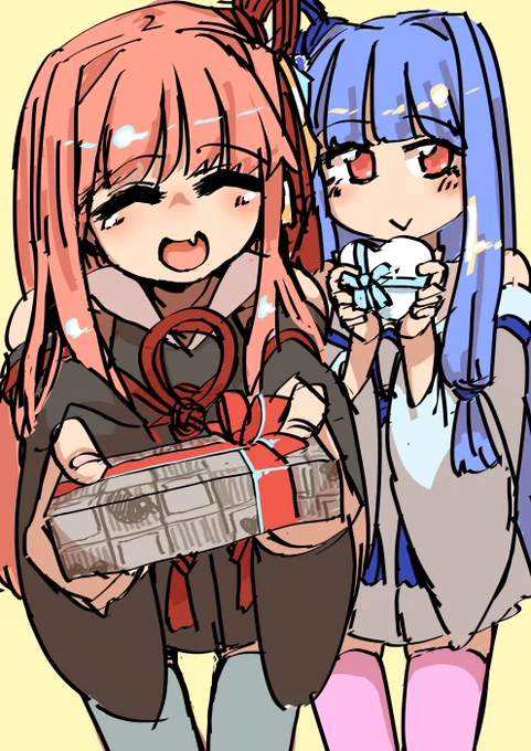 姉妹ちゃんのバレンタインrkgk 