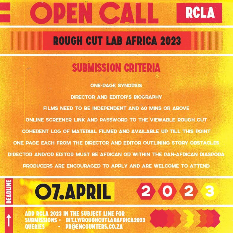 DIFFest's tweet photo. #IndustryTuesday
✅CALL FOR 2023 SUBMISSIONS: ➡️ APPLICATION FORM: https://t.co/nNAqLEvgaD
✅RCLA 2023 Call for submissions 💥
Deadline: 7 April 2023, 4pm (SAT)
https://t.co/WQa88TMY9G https://t.co/alSbvLwVcv