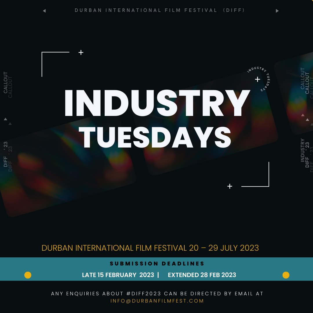 DIFFest's tweet photo. #IndustryTuesday
✅CALL FOR 2023 SUBMISSIONS: ➡️ APPLICATION FORM: https://t.co/nNAqLEvgaD
✅RCLA 2023 Call for submissions 💥
Deadline: 7 April 2023, 4pm (SAT)
https://t.co/WQa88TMY9G https://t.co/alSbvLwVcv