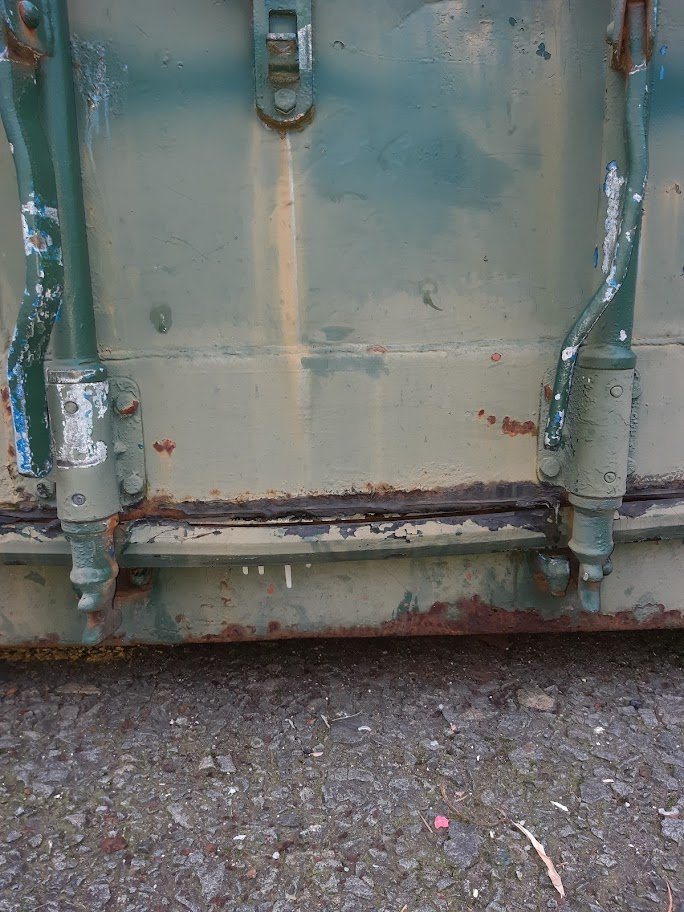ContainerLtd's tweet photo. L-5129
Used 20ft Shipping container needing repair is not weatherproof, Sold as seen
Holes and rusted areas
Viewing can be arranged
DM for a delivery quote 
£400 Plus VAT #shippingcontainersforsale https://t.co/L3RN4HRTo9