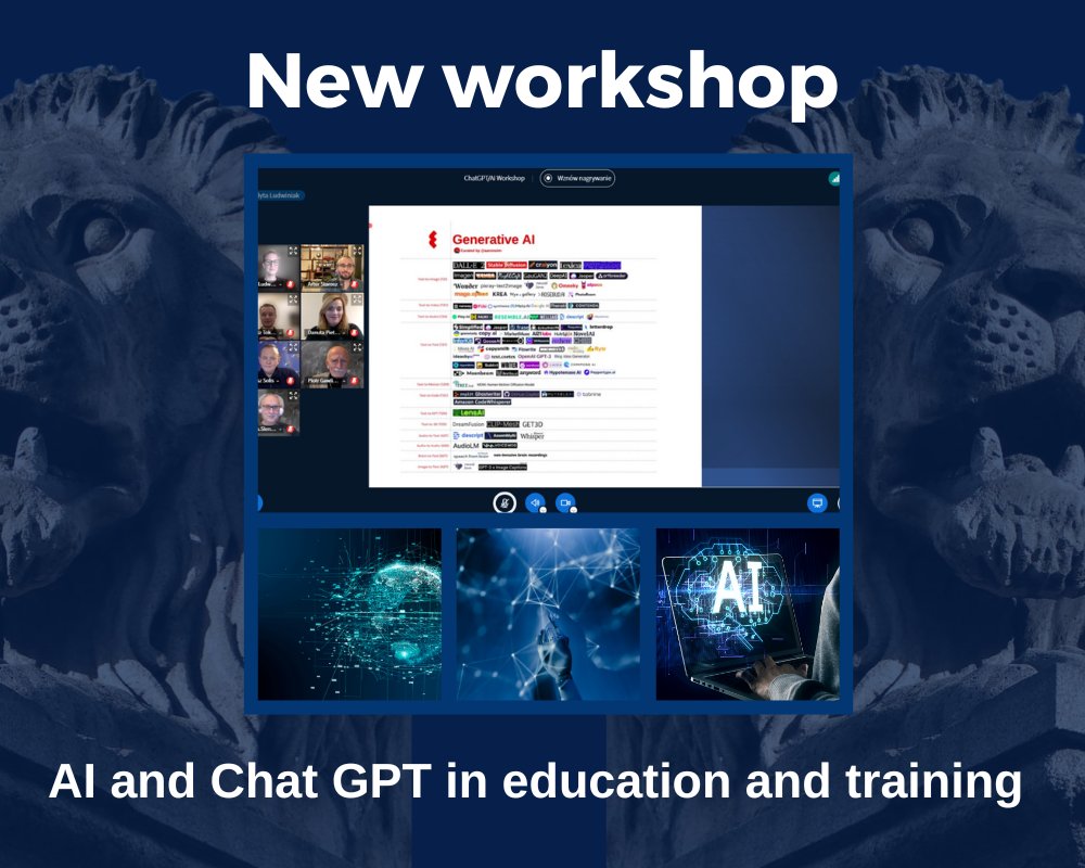 The first pilot edition of the #AI and Chat GPT in #education workshop took place in February. 

🖥️ The activity aimed to provide participants with a comprehensive understanding of AI #technology. 

Read more, at: deepportal.hq.nato.int/eacademy/e-aca…

#ChatGPT