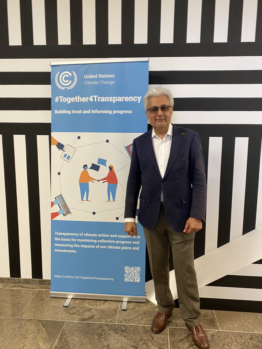 OvaisSarmad's tweet photo. Transparency of #ClimateAction by all stakeholders is an extremely important requirement in the #ParisAgreement. It ensures credibility and integrity of actions to truly and honestly limit global warming to 1.5 degrees Celsius. #TogetherforTransparency https://t.co/eqpg1XlJt1