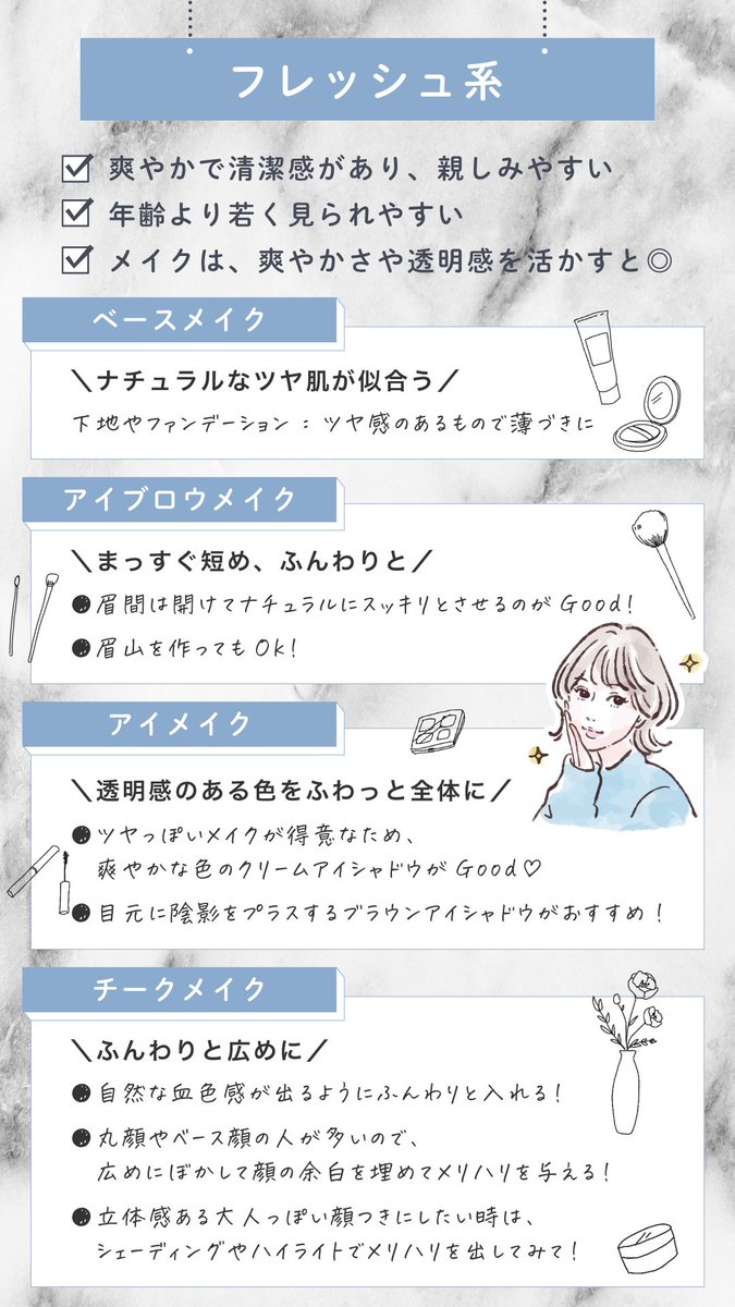 rinmi(リンミ)│全てのブルベ女性をさらなる美しさへと導く tweet media