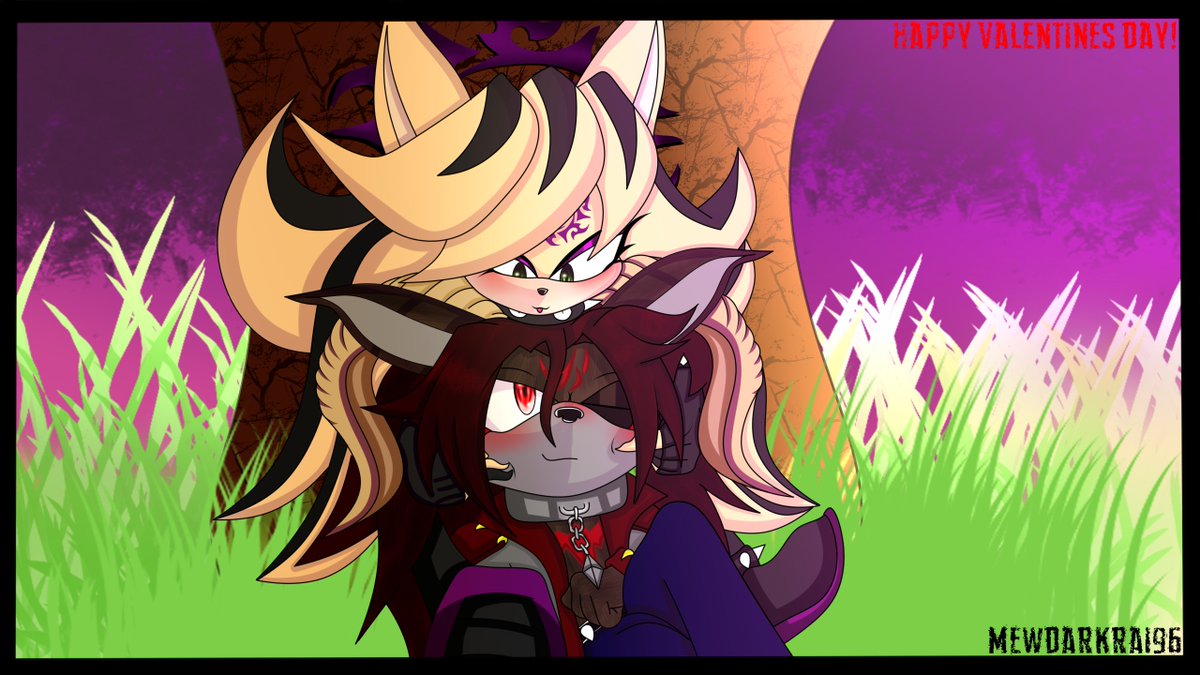KageTheBelphet's tweet photo. Yooooo Double Trouble, Double Date, call it how you like.

Double Valentine because OFCOURSE it's double valentine.

Hope you like it!

Follow me and all that.

#sonicoc #sonicfc #mobian #furry https://t.co/ueYkXphfCM