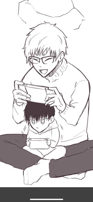 頑張ってゲームしてるショタいなりんお気に入り。今だとほぼしない眉間にシワが入ってるのが感情出てるというか子供っぽくて好き 