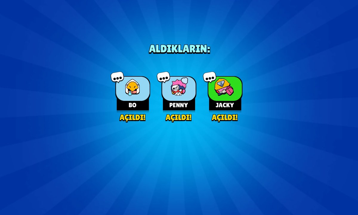 MegaOyuncu_TR's tweet photo. Yan Hesabımda 70. Kademedeki Rozet Paketi! ✅ ?/10

Kendi Düşüncem:
Bo: 3/10
Penny: 5/10
Jacky: 4/10
Toplam: 12/30 (Kötü!)

#BrawlStars #PinPack https://t.co/q5tTjWZ8OI
