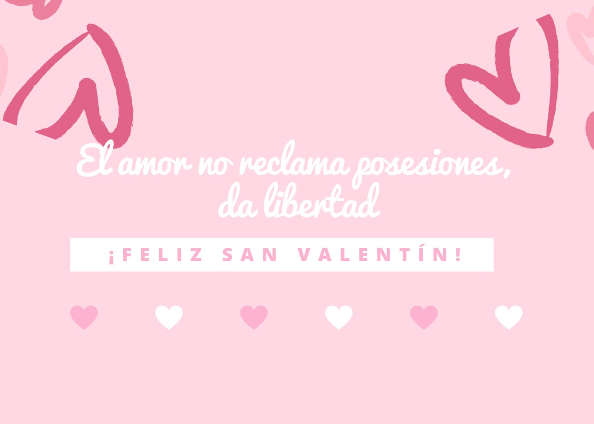 Feliz día. 

#ValentinesDay 
#AmorEnElAire 
#amistad 
#AmoryAmistad