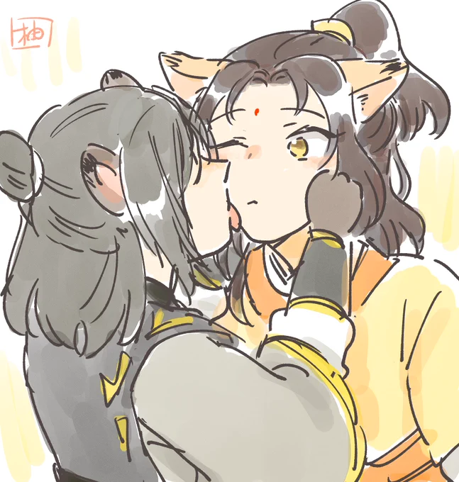 ぐらさんがバレンタイン桑瑶流れてこないって言ってたからよし、描こうって思って最終的にバレンタイン全く関係なくなった桑瑶を流しておきます(舐めてるテイだったけど瑶ちゃんはたぶんほっぺたにチョコつけるような食べ方はしない…) 