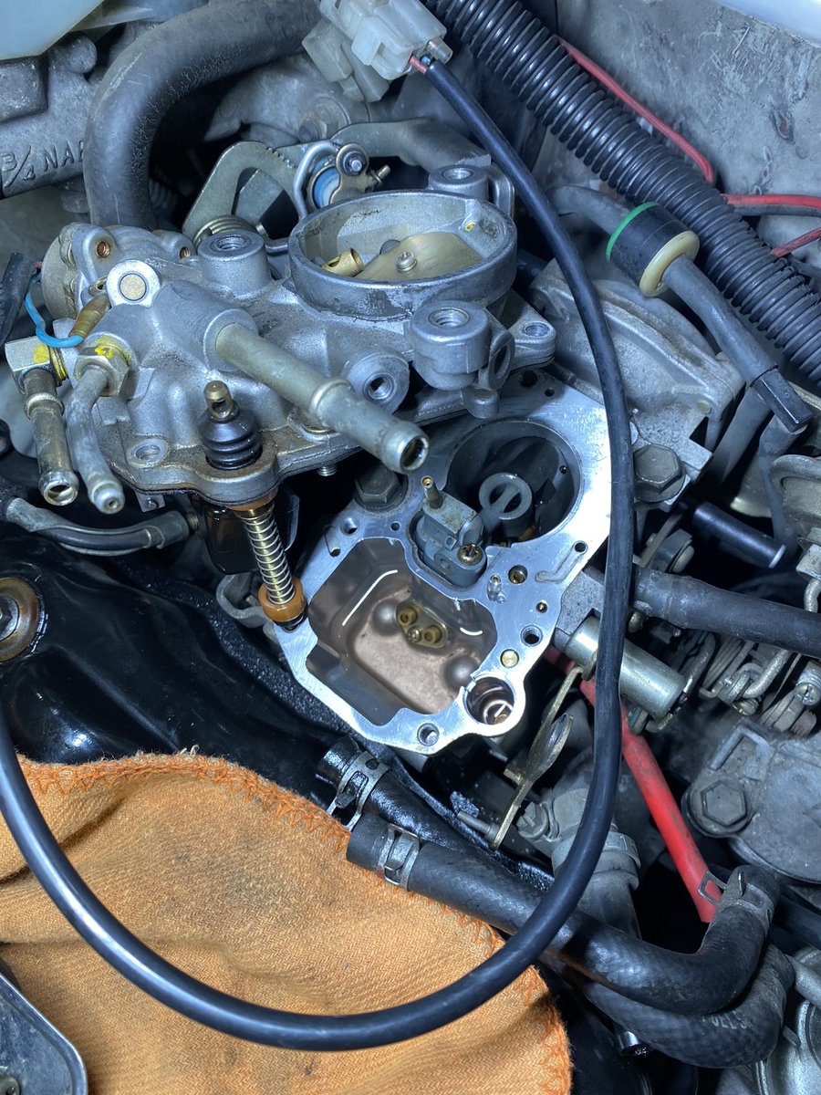 Xlh915's tweet image. メインジェットほじくって穴デカくしてる。見立て100番くらいかな
ジェットセット欲しい、、、
#F6A
#シングルキャブ