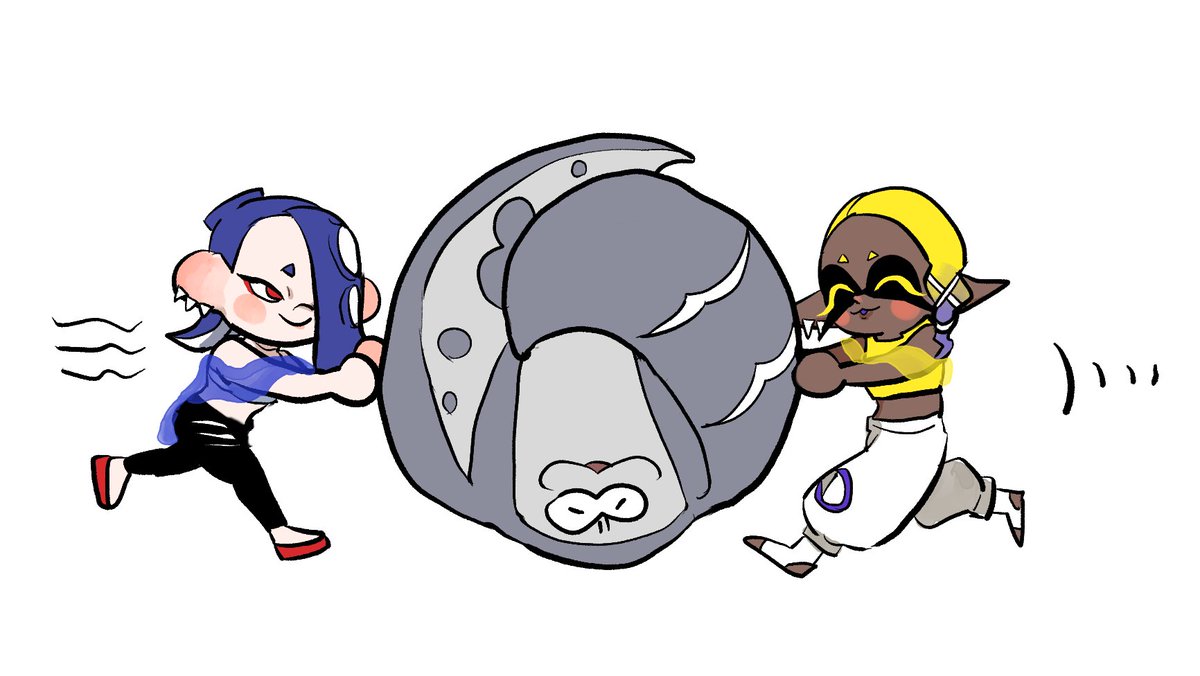 「」|キャッサバしゃぶり太郎のイラスト