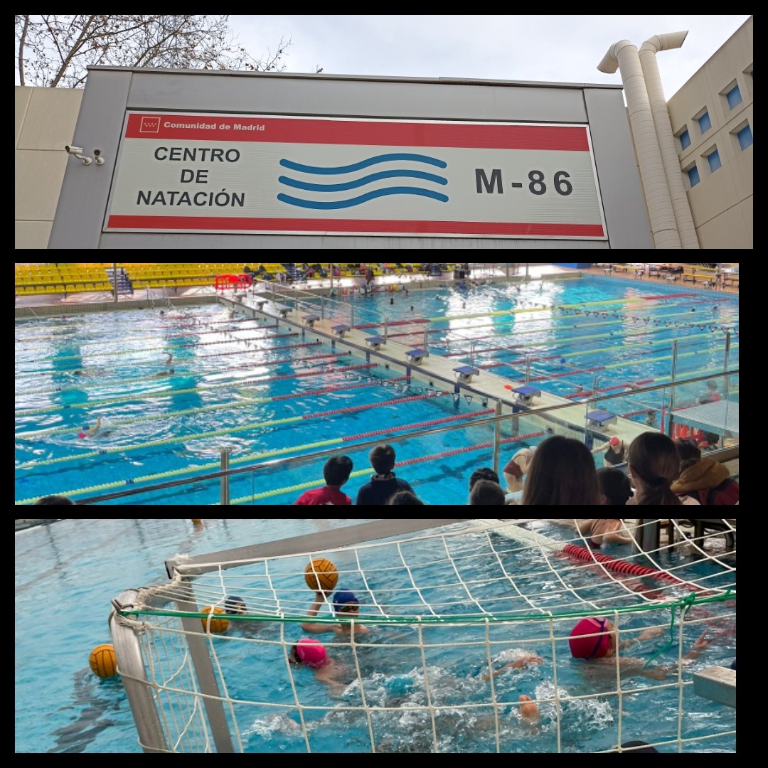 Hoy hemos salido con 5° de Primaria para probar el Waterpolo, gracias al programa de "Madrid Comunidad Deportiva". Además de aprender un deporte nuevo, hemos disfrutado mucho. #somosTempranales <a href="/ColeTempranales/">Colegio Tempranales</a>