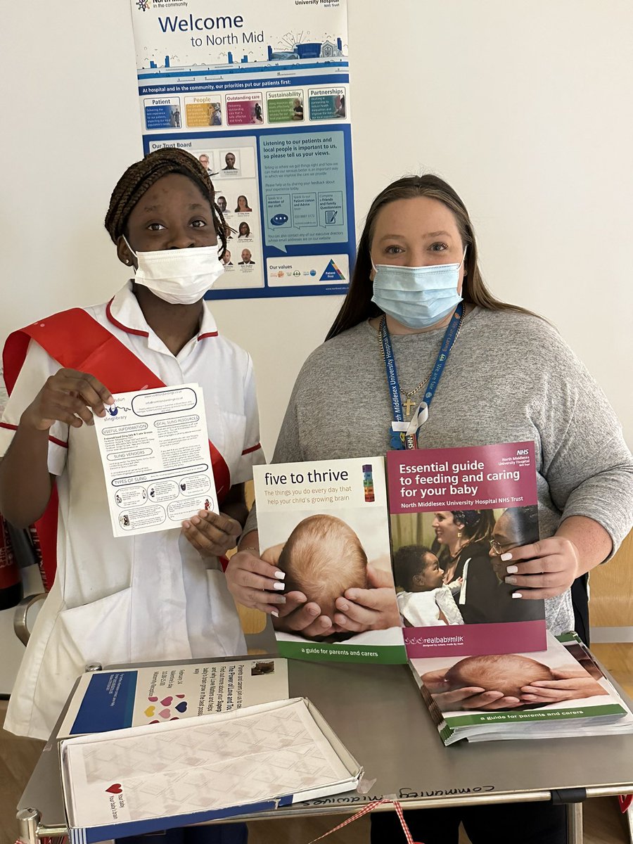 zenkim74's tweet photo. Fantastic to meet mums, carers, students and colleagues from breastfeeding network all being supported by Jane to talk about the ‘Power of Love and Touch’ in our maternity reception with our expectant parents. @NorthMidNHS @barbarakuypers @NicoleCNHS @SarahHa88622902 https://t.co/3HLyLBz4TW