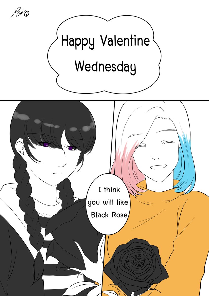 RuiYuriz's tweet photo. Valentine Day
-------------------------------------
Can support me : https://t.co/AODVibw5N9
--------------------------------------
#Enid #Enid_Sinclair #wednesdaynetflix #wednesdayfanart #wednesday #wenclair #wenclairfanart #girllove #yuri #Valentine2023 #Valentine #RuiART https://t.co/wHlFZuW1S5