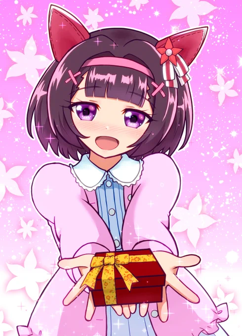 バレンタインフラワー #ウマ娘 #ウマ娘プリティーダービー #ニシノフラワー 