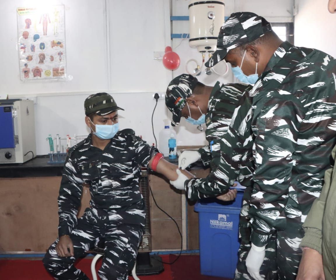 163bn's tweet photo. 163Bn CRPF has established Laboratory in the Unit Hospital at Qazigund, so that unit personal get all necessary text done here..... https://t.co/HqWpbHy1OO