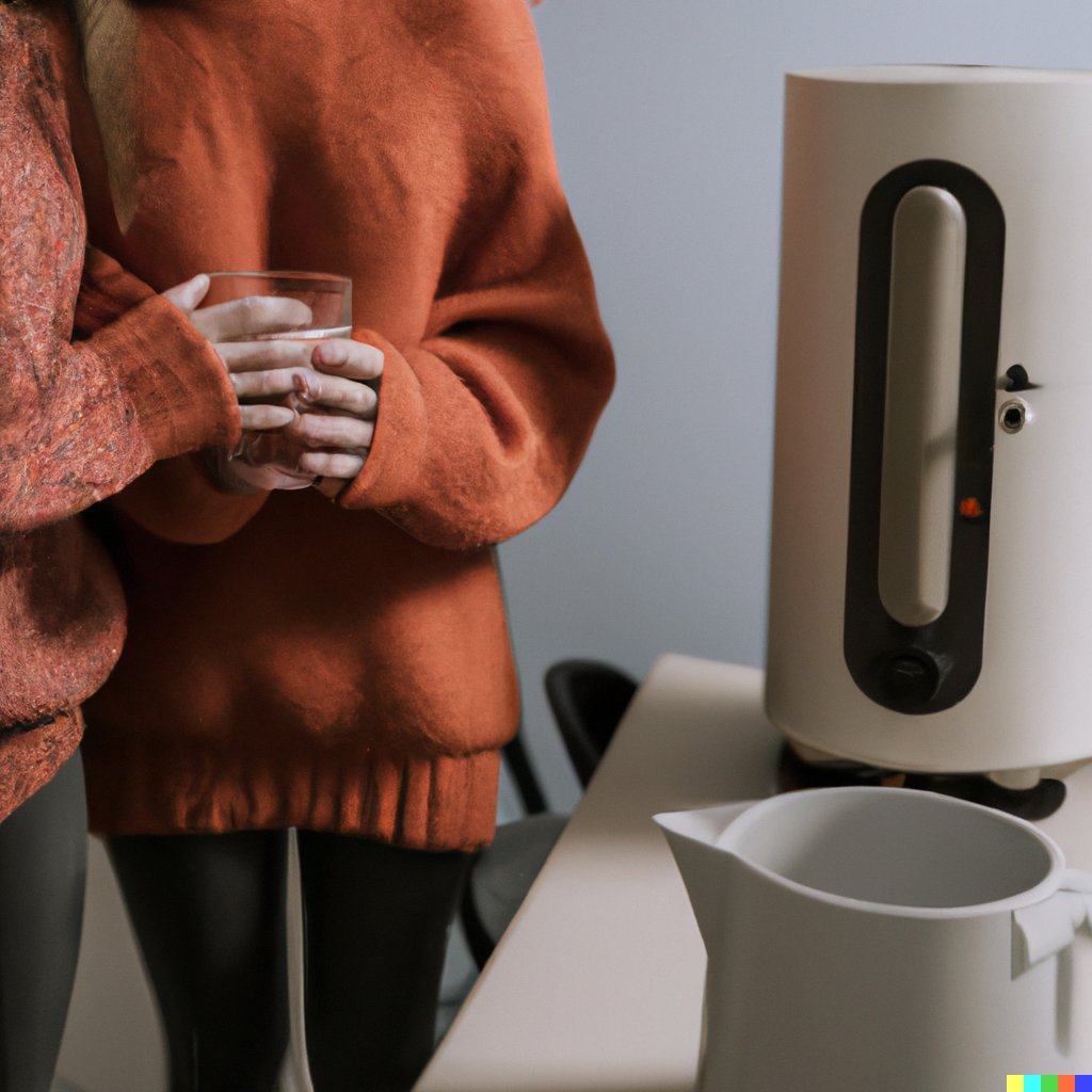 csmithystuff's tweet image. Today I'm thankful for a warm Kotn sweater, my new Brita filter and good friends.

#DALLE text prompt: Warm sweaters, water filter and good friends

#OpenAI