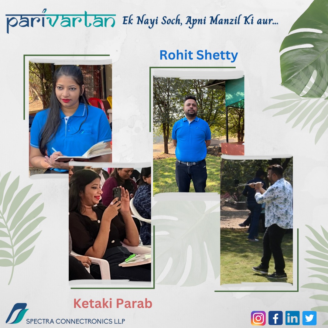 spectra_connect's tweet photo. Mr. Rohit Shetty and Ms. Ketaki Parab, you guys have excelled at the level of dedication and consistency in your work. This is just a start; you have a long way to go in this stream. 
#spectraconnectronics 
#spectraparivartan
#emerging
#gratitude 
#passiontolearn https://t.co/1zZrcfJ7dn