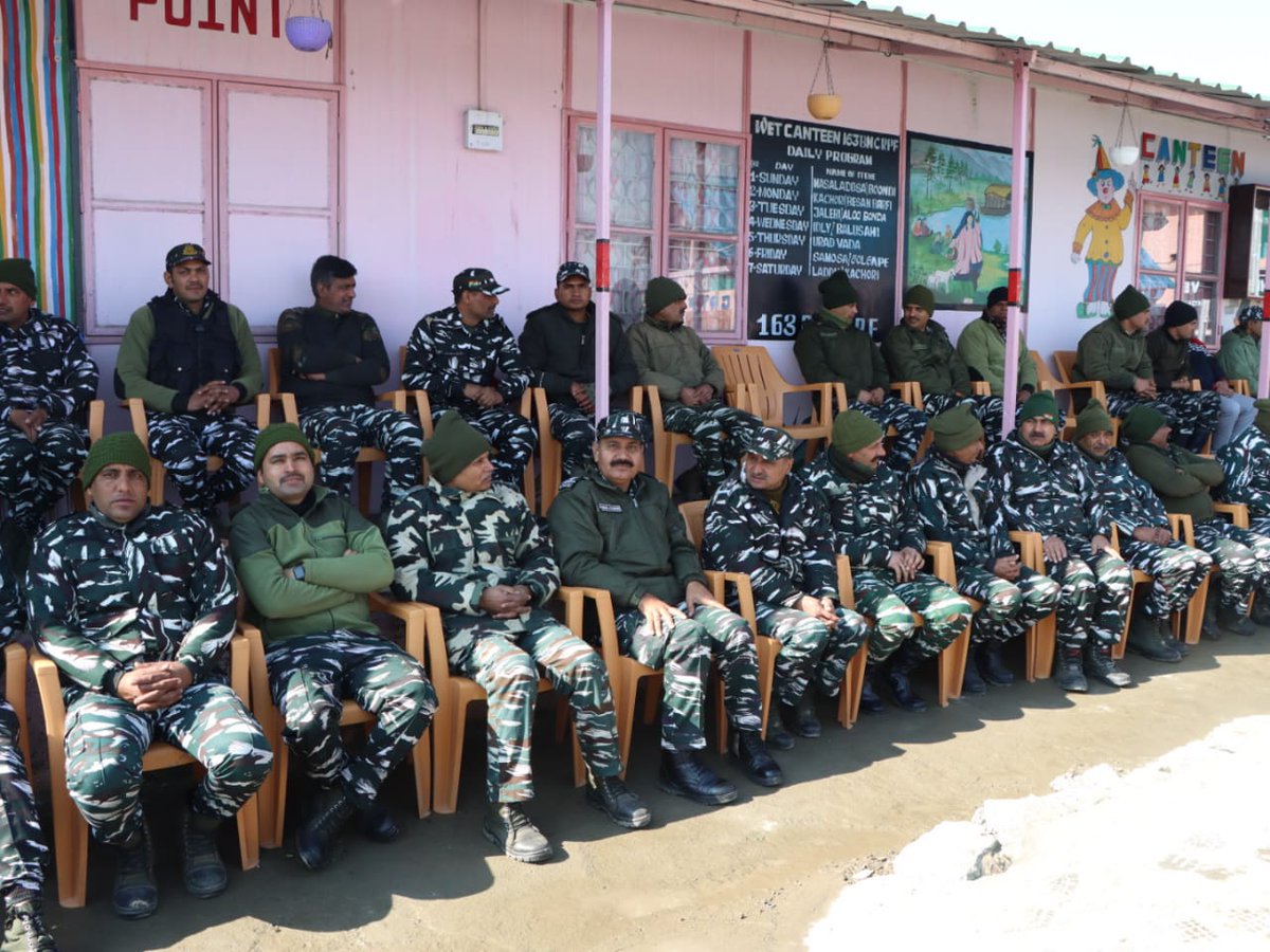 163bn's tweet photo. 163Bn CRPF has established Laboratory in the Unit Hospital at Qazigund, so that unit personal get all necessary text done here..... https://t.co/HqWpbHy1OO