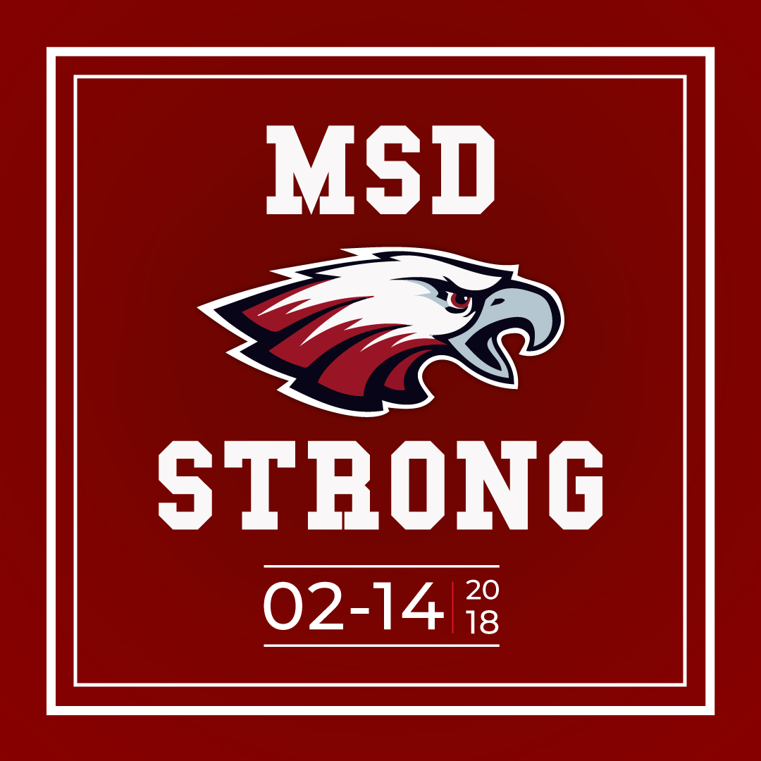 Today we remember and honor the victims of the Marjory Stoneman Douglas High School tragedy. Our hearts are heavy with grief, but we will never forget the courageous acts of the students, faculty, and first responders who risked their lives that day. #MSDStrong #ValuesMatterMiami