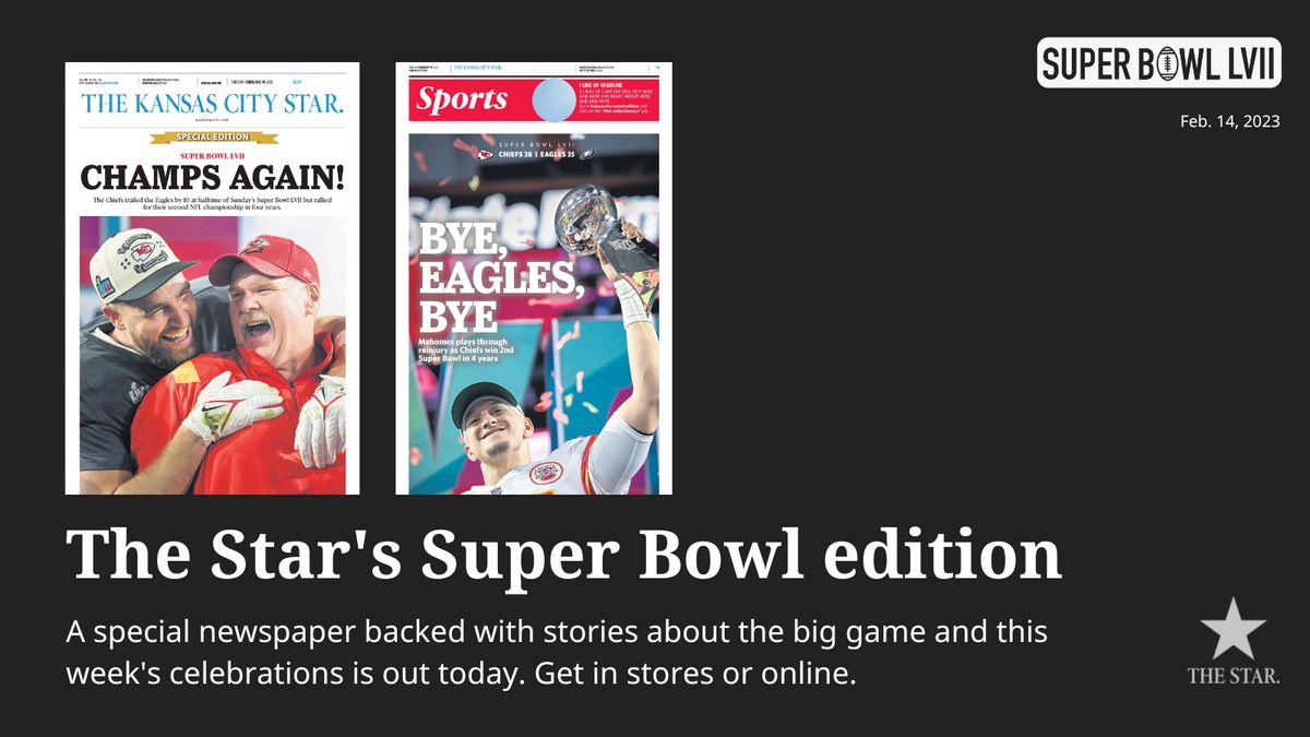 The Kansas City Star on X: 'You can pick up a special newspaper  commemorating the Chiefs' big win today. It's available at area stores, or  you can order online:   /