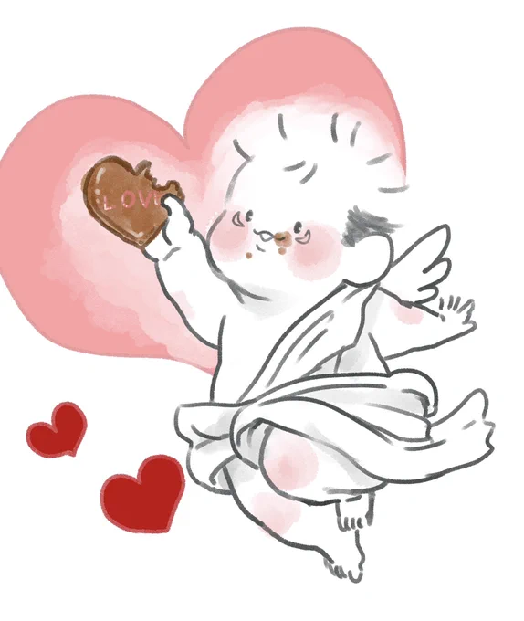 おら、チョコだぞ 