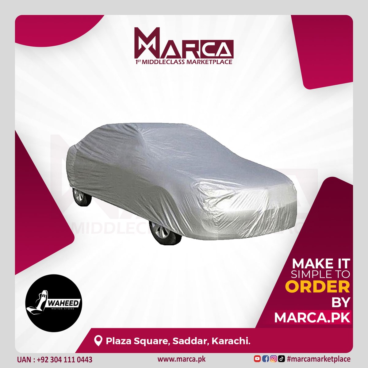 MarcaMarket's tweet photo. Waheed Motors Can Help Your Vehicle Operate Better.
Order From Marca marketplace
https://t.co/zoPQ3jEcuQ
.
.
.
.
#carcamera #backcamera #carcharger #microfibercloth #sunshades #automobile #chromekit #parachutecover #wiperblades #seatcovers #vehicleaccessories #carmatting #carlove https://t.co/2ZmJ9Qzp0H