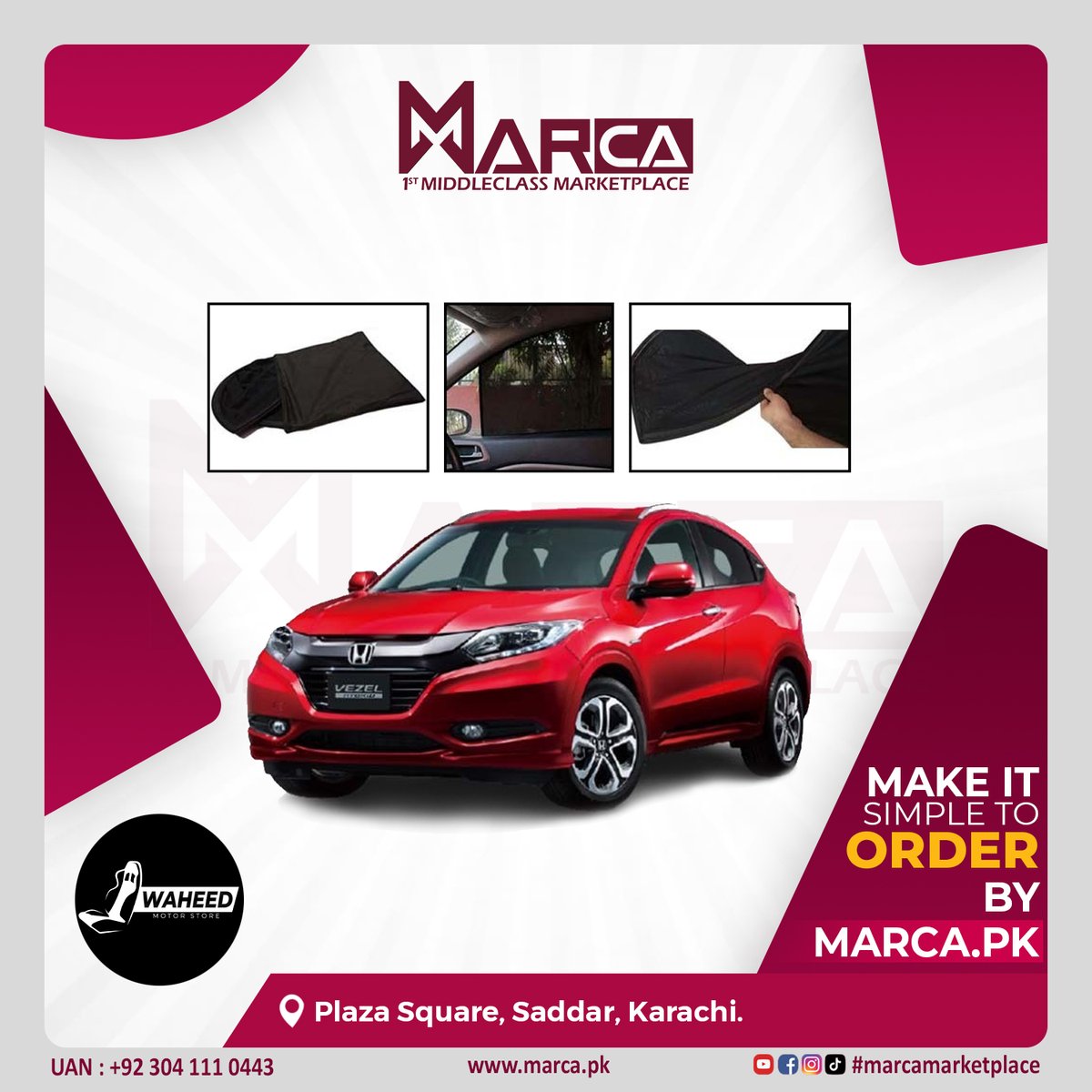 MarcaMarket's tweet photo. Waheed Motors Can Help Your Vehicle Operate Better.
Order From Marca marketplace
https://t.co/zoPQ3jEcuQ
.
.
.
.
#carcamera #backcamera #carcharger #microfibercloth #sunshades #automobile #chromekit #parachutecover #wiperblades #seatcovers #vehicleaccessories #carmatting #carlove https://t.co/2ZmJ9Qzp0H