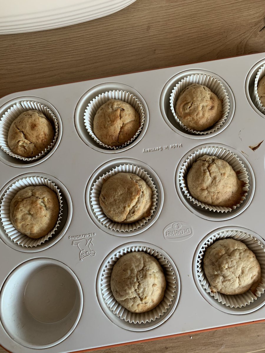 njmkcals's tweet photo. low calorie banana bread muffins! (97cals each) AND THEYRE SO YUMMY https://t.co/qFyVTD0gIu