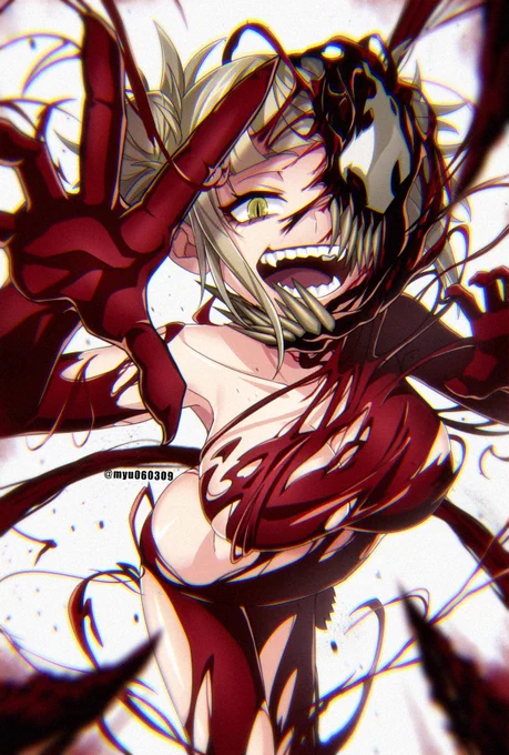 Happy Valentine !!#ヒロアカ #トガヒミコ 