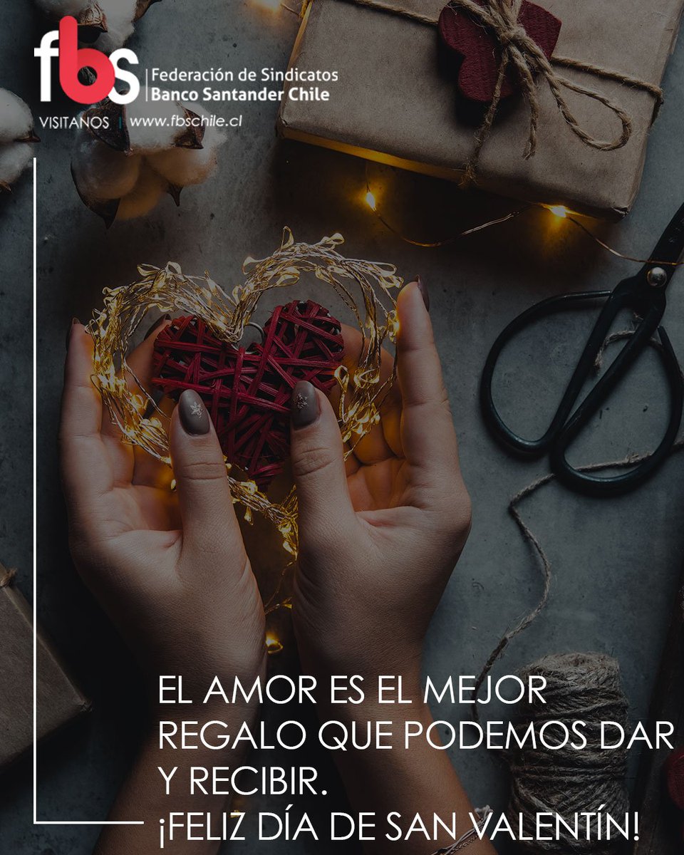FBSChile's tweet photo. En este Día de San Valentín, celebremos el amor en todas sus formas y colores. Que este día esté lleno de alegría, cariño y mucho amor para ti y tus seres queridos. ❤️ https://t.co/mn8WX7QClQ