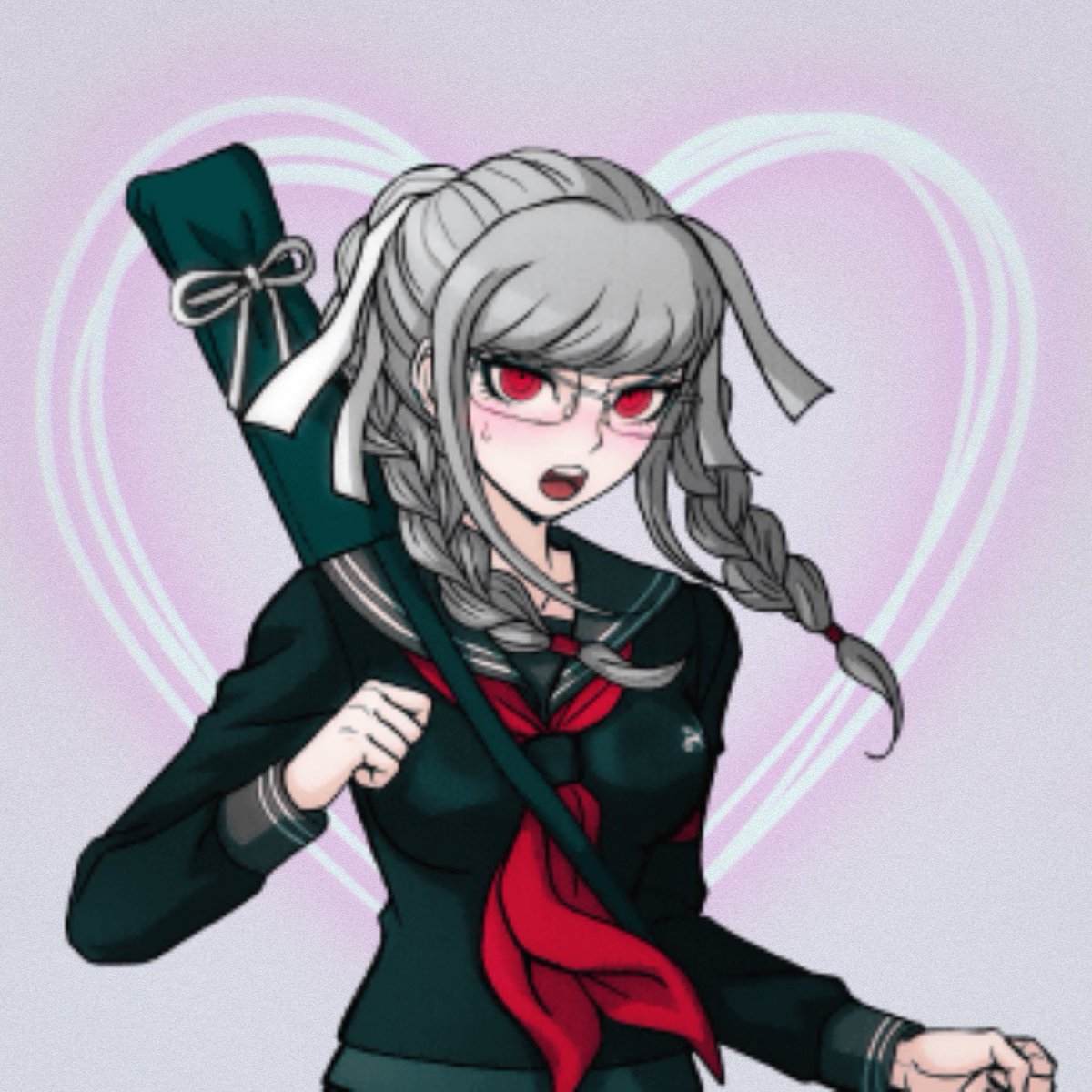 “W-would you like to be my Valentine’s. . .?” Peko asked the [Reader] #MVRP #LewdRP #OpenRP #DRRP