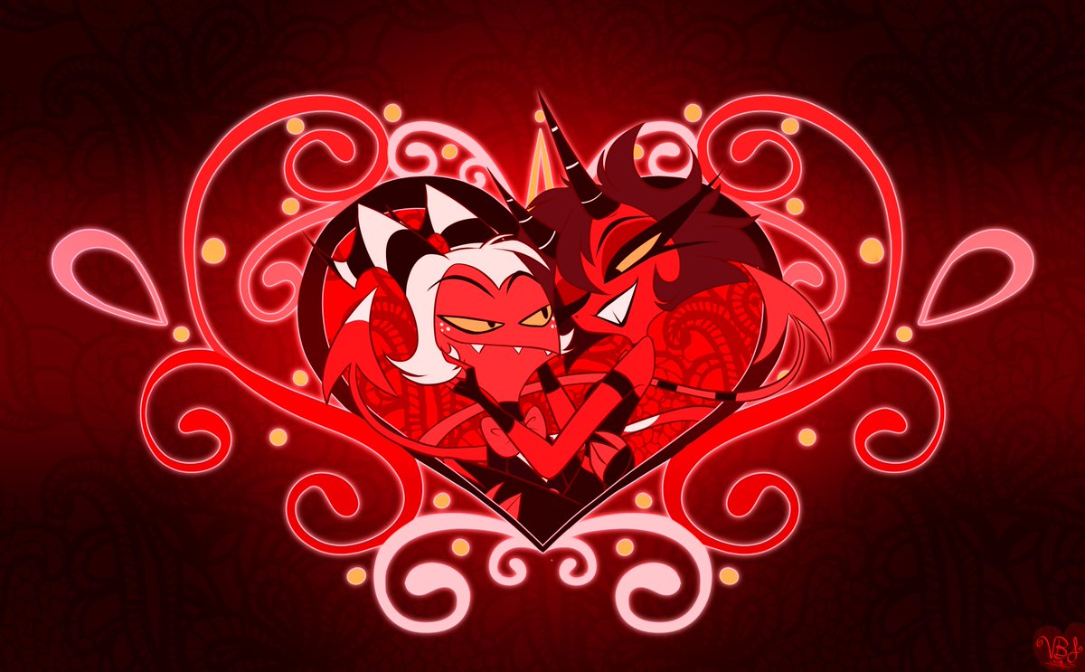 And Happy Valentine's to these Helluva lovebirds 💞
#HelluvaBoss #HelluvaBossFanart #Stolitz #MoxxieXMillie