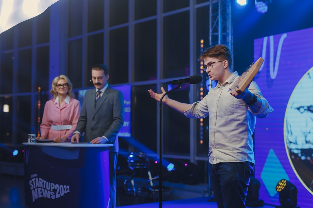 fffventure's tweet photo. Today, we're putting the spotlight on community member, @AverySchrader. As Co-Founder of @TweetModash he was recently awarded the Foreign Founder 2022 award 🏆 at the Estonian Startup Awards 2022. https://t.co/8IojiCTTad