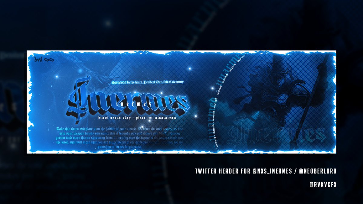 rvkvgfx's tweet photo. Recent headers! Doing commissions, rt are appreciated!
#headers #commisions https://t.co/7V9U9haeTm