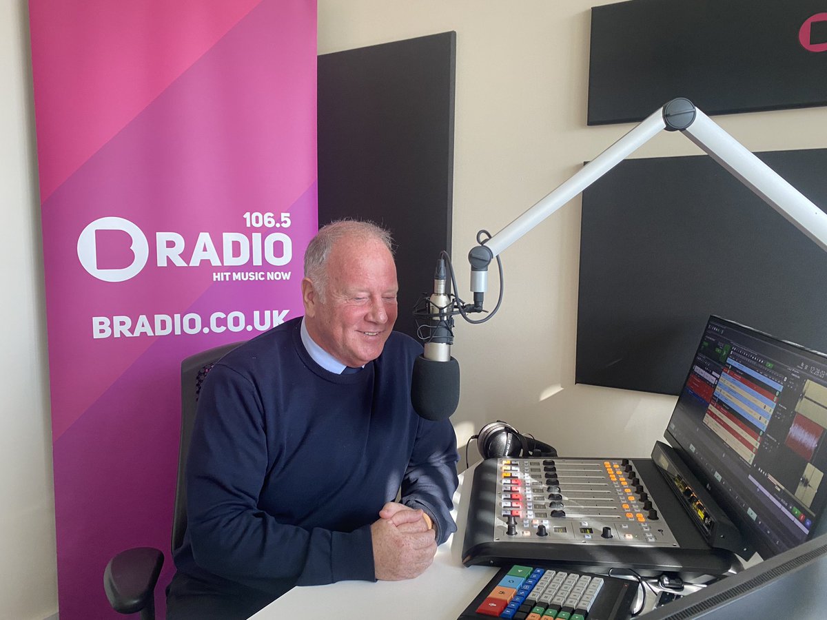 Had the great pleasure of being interviewed by 106.5 B Radio today. Feel extreamley proud to have the airwaves to talk all about the Knights Foundation and the great work that the team do.