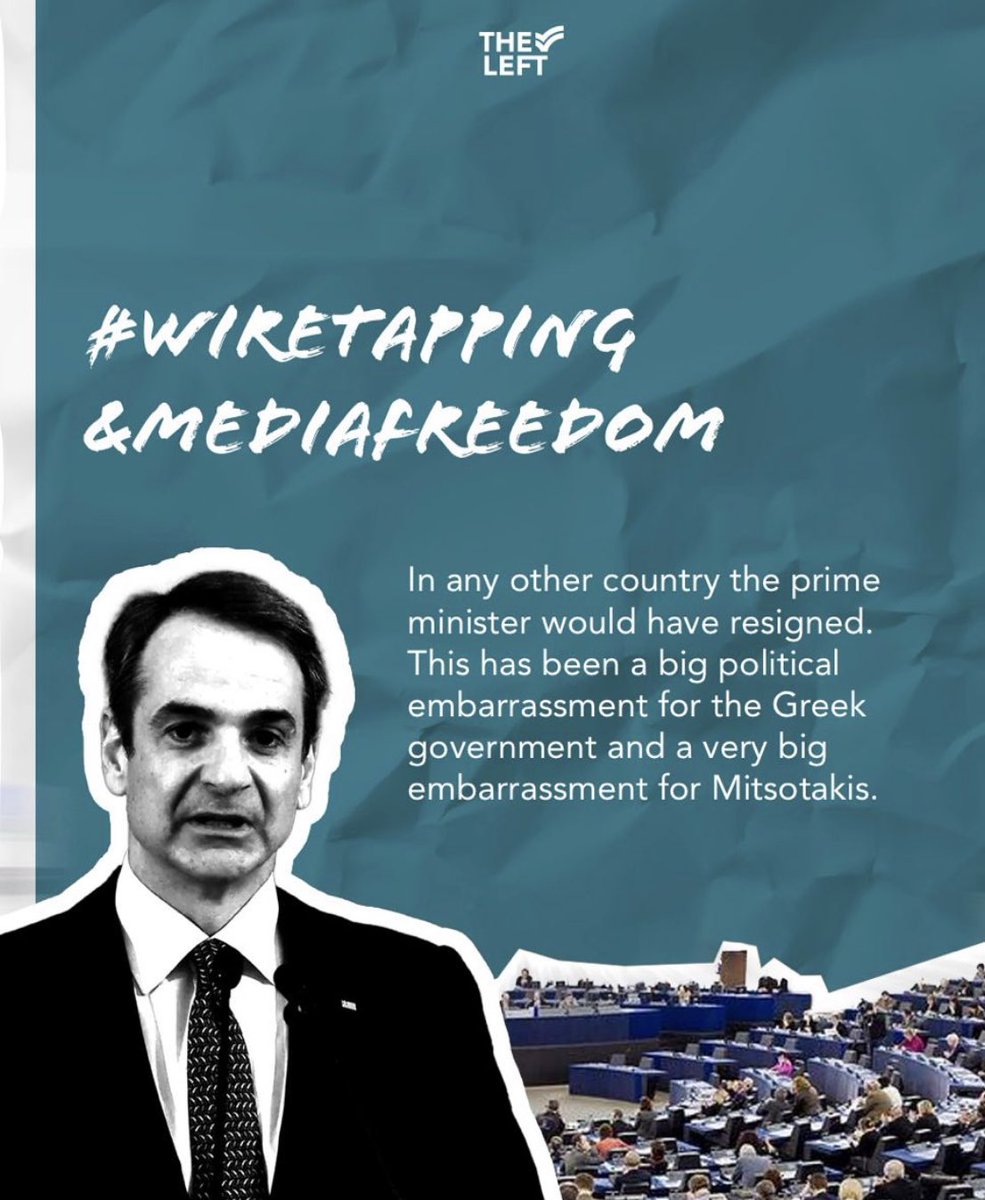 SyrizaI's tweet photo. 📌Wednesday 15/02 at 13:00 CET
The #wiretapping scandal at #EPlenary
#Predator #GreekWaterGate #PEGA #υποκλοπες https://t.co/mP3nJmGJhB