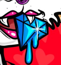 SteveSteed4's tweet photo. PSYCHO TRAITS 101
@PsychoKittiesOG 
#psychomollies 
TRAIT OF THE DAY - Diamond Kiss 
Everyone knows diamonds are a girls best friend, it's all about cut, colour, clarity and carats. A tribute to all the Mollies out there on this Valentine's Day
@Ugonzo_art @ElRealGenius
#nftart https://t.co/JxHVb4UrdL